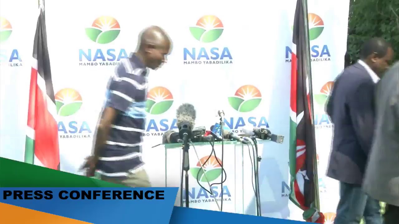 Press Conference: NASA Summit Briefing #Resist #NRMKe