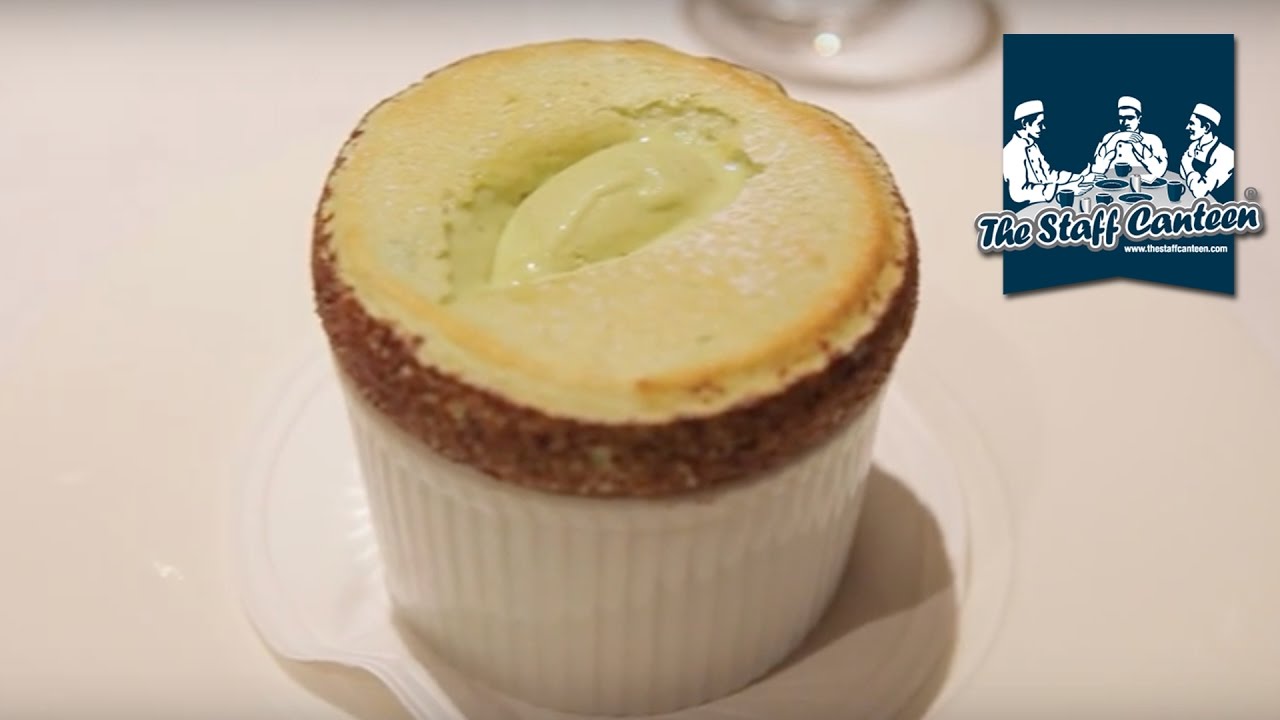 Pierre Koffmann cooks his classic Pistachio soufflé or  Soufflé aux pistaches