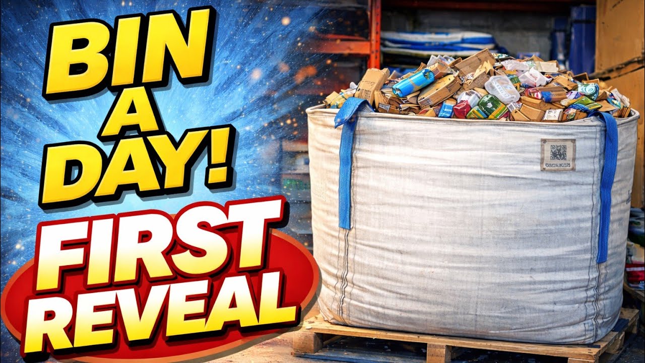Our Very First Bin Reveal: What We Discovered Inside!