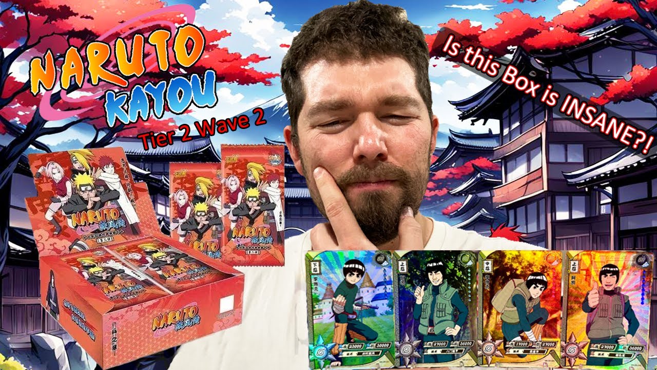 INSANE Pulls from Naruto Kayou Tier 2 Wave 2 Box!