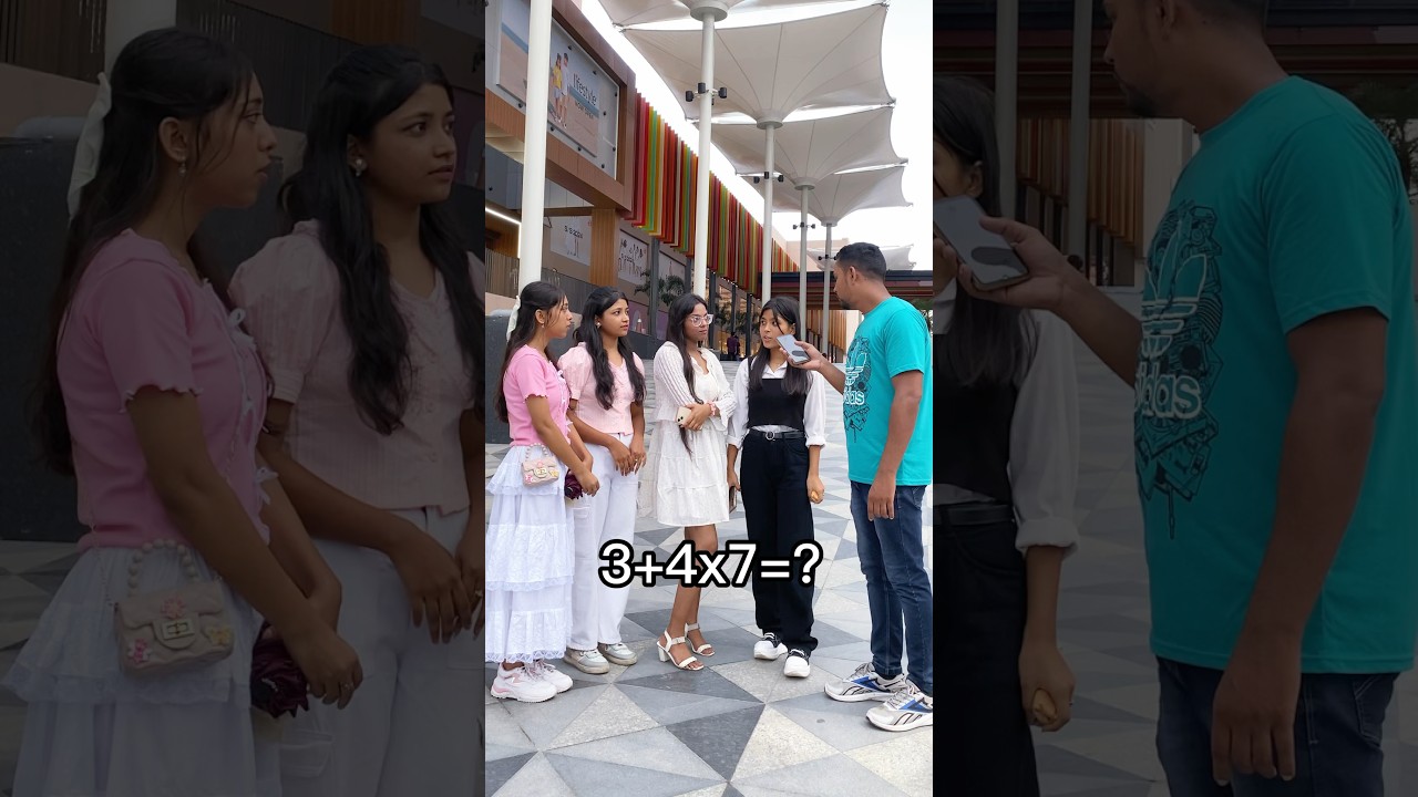 Maths question on girls | oye it&rsquo;s saimon | #mathproblems #bodmas #mathquestion #maths #hindi