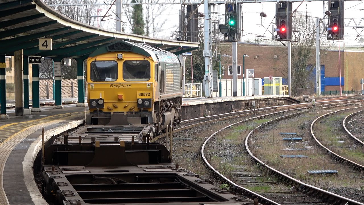 Carlisle Saturday Rail Scene: Mostly Loco Hauled 4 Jan 2025