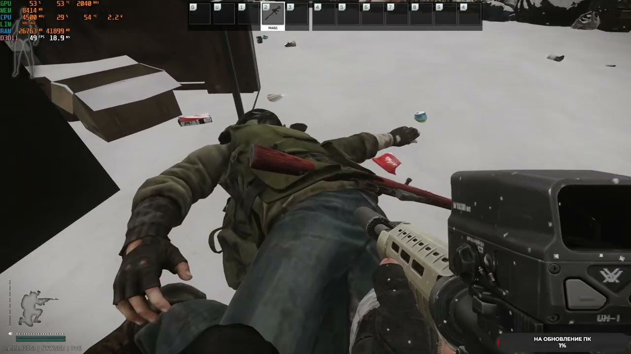 [pve/pvp] Escape from Tarkov изучаем