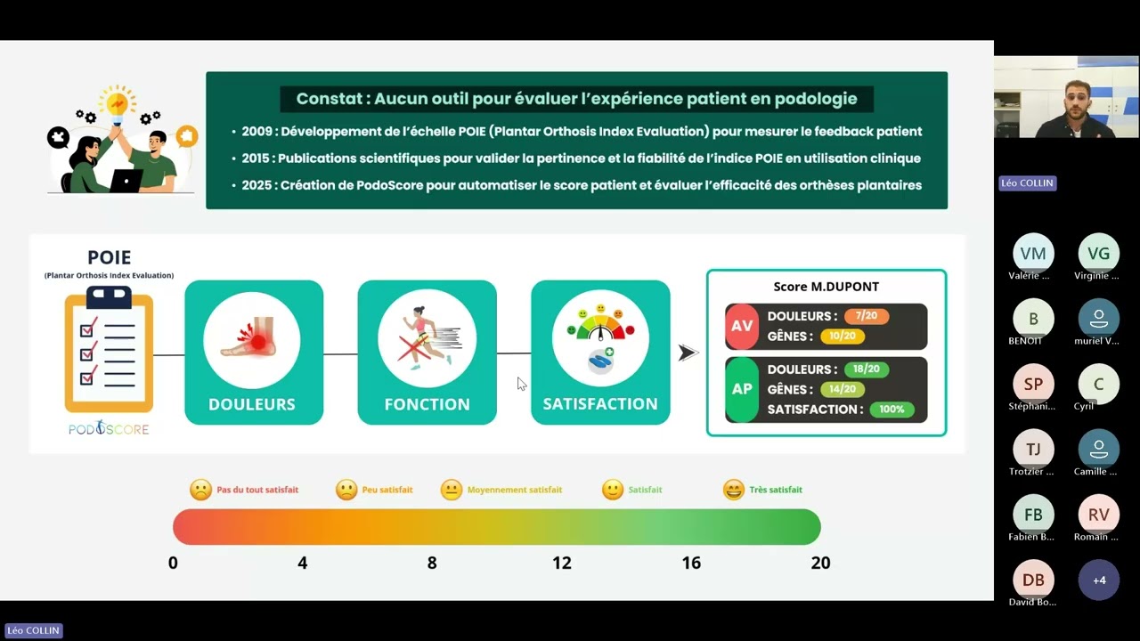 Webinaire UFSP Podoscore