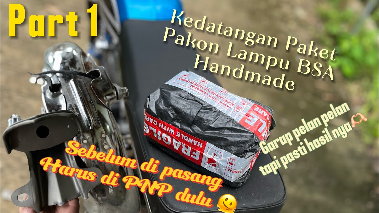 Pasang Pakon Lampu Handame BSA Part 1 | Garap alon alon seng penting pasti