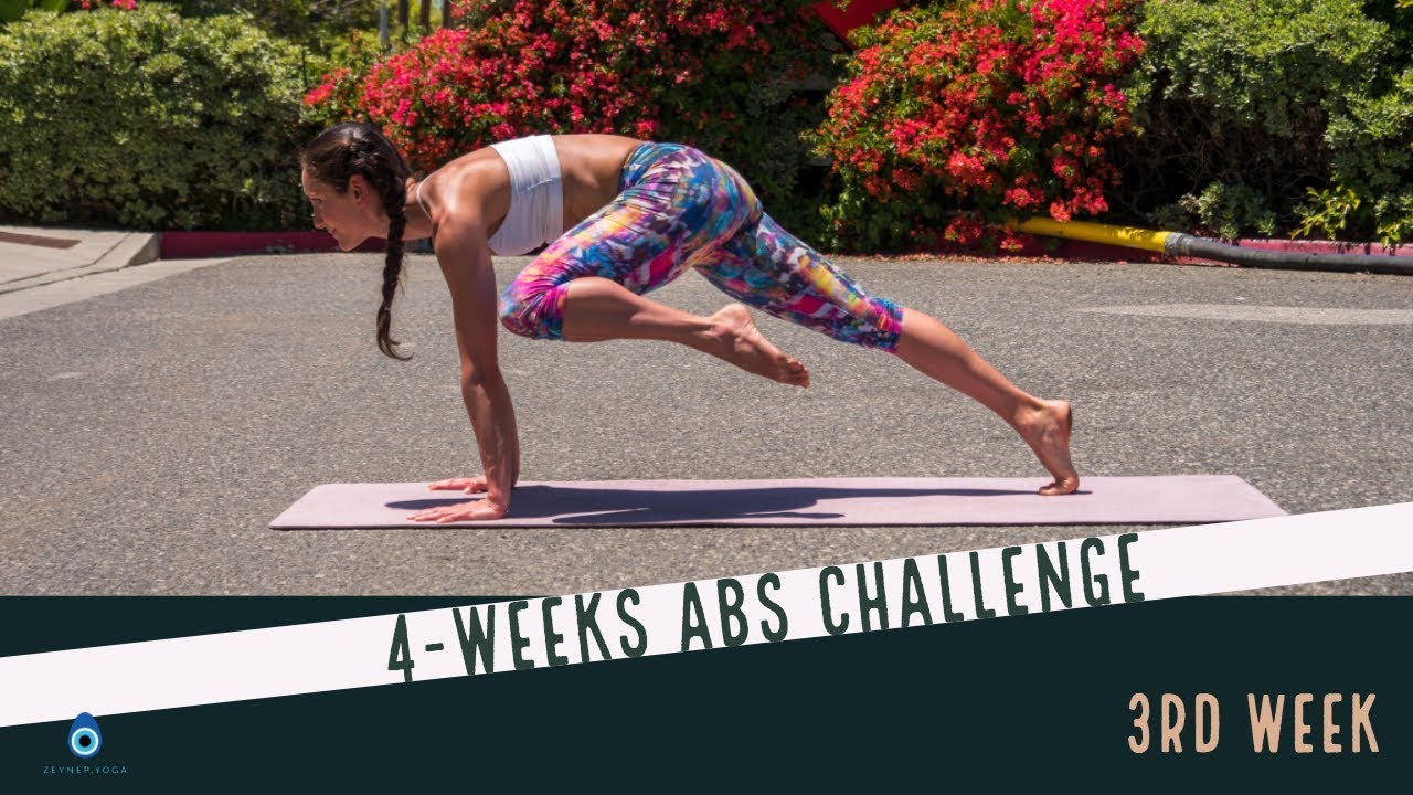 4-WEEKS ABS CHALLENGE | YOGA CORE WORKOUT | 3RD WEEK