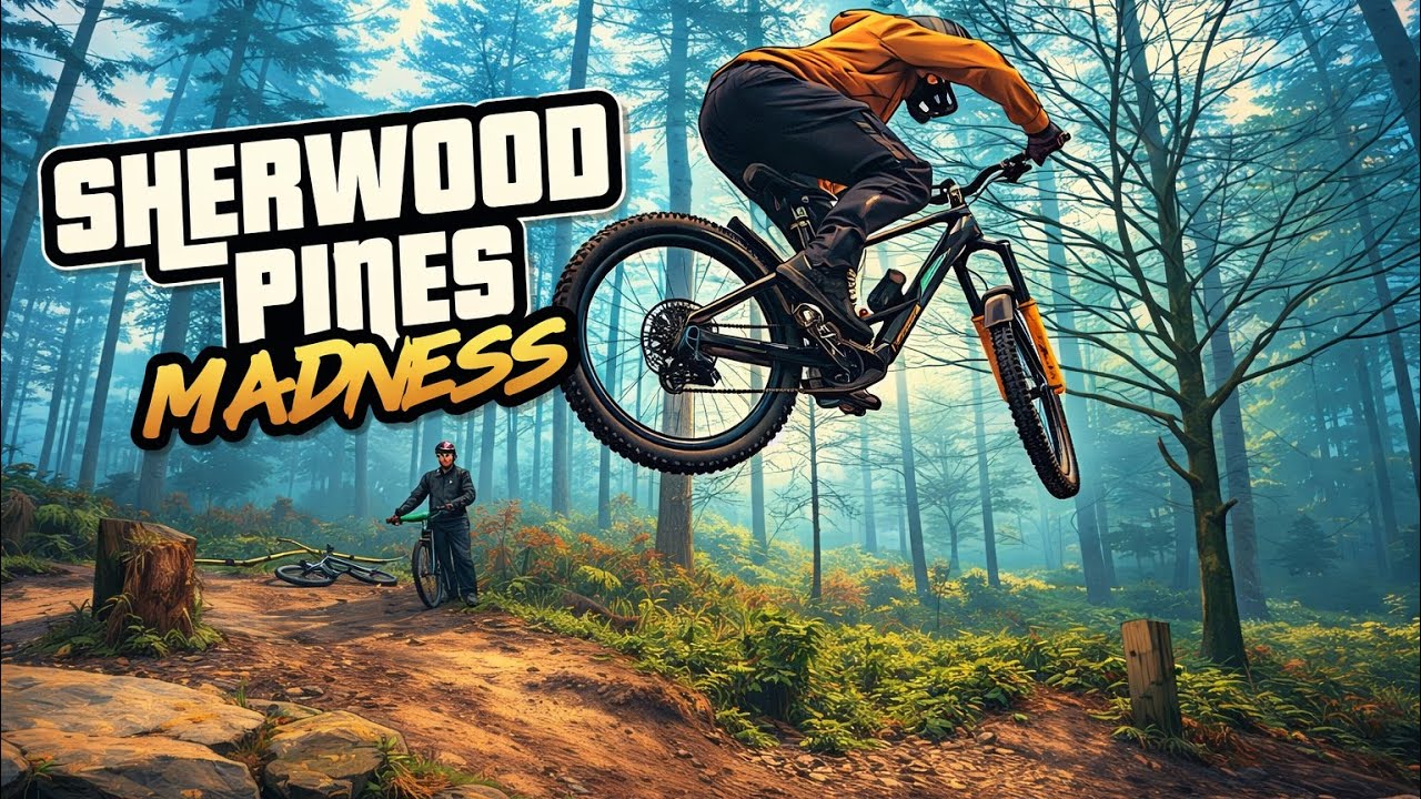 Sherwood Pines Bike Park on a Downhill E-MTB?! 🤯 | This Was NOT What I Expected…