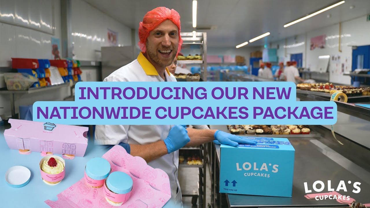 Check out how we securely pack our cupcakes for delivery across the UK! #cake #bakery#postal
