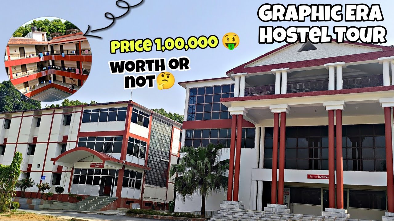 Graphic era university hostel || Honest review 🔥 || Graphic era hostel tour