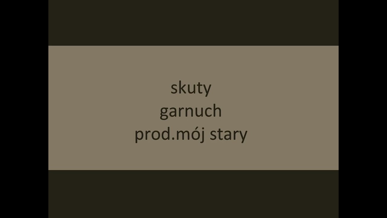 skuty garnuch  prod.m&oacute;j stary