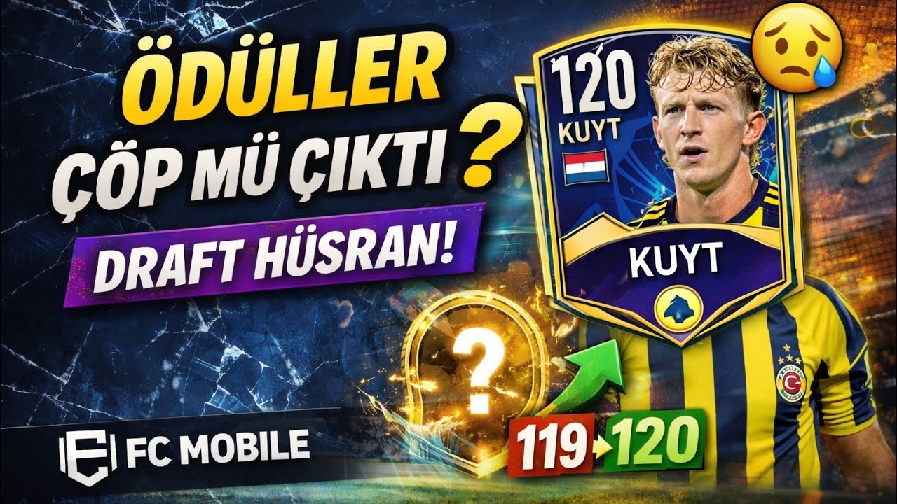 3 Günlük Ödüller Boşa mı Gitti? 😐 Draft Hayal Kırıklığı | FC Mobile