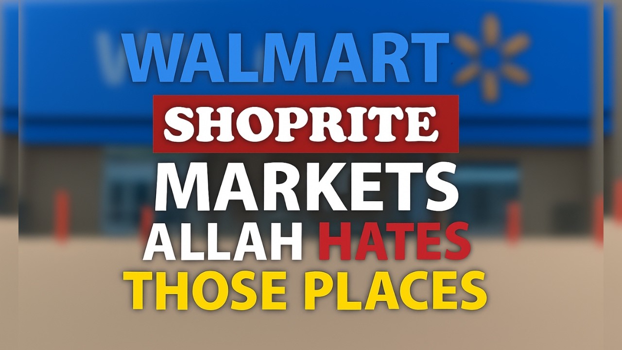 Why Allah HATES the Market More Than Any Other Place!