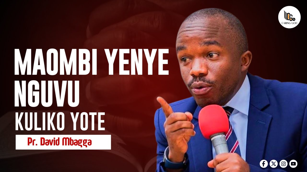NENO || PR. DAVID MBAGGA || MAOMBI YENYE NGUVU KULIKO YOTE ||