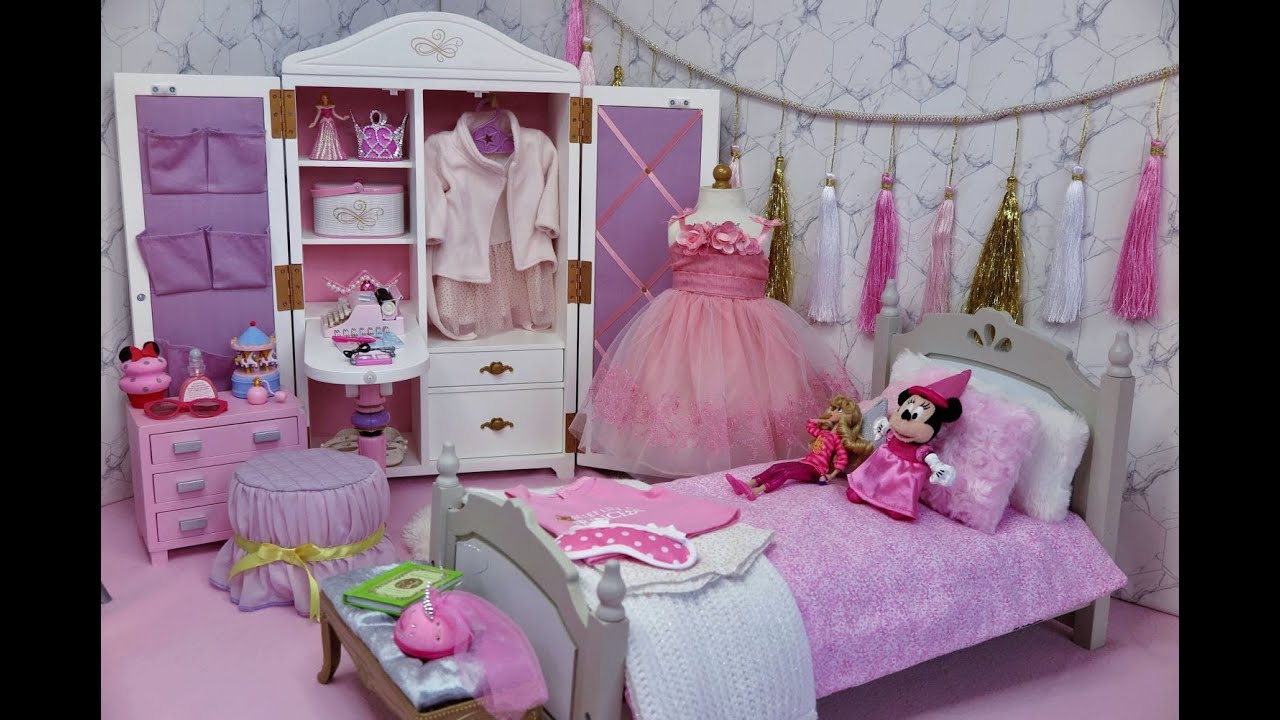 American Girl Disney Bedroom and Outfits!