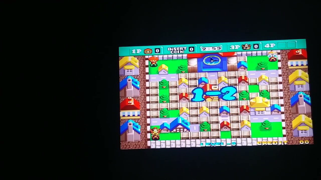 Neo Bomberman Speedrun-Battle Mode Level 8-Time 19.22-No death-Character:Red