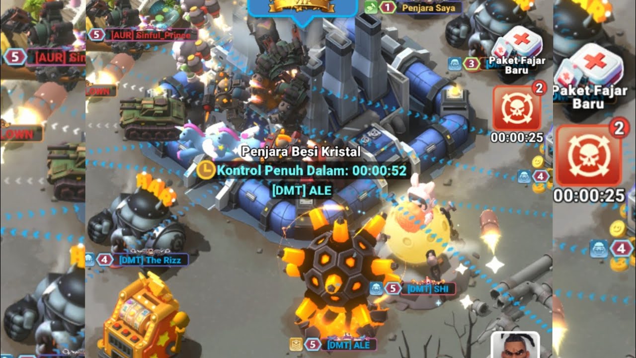 CRISTAL CLASH S13 (DMT) VS S57 (AUR) #landsofjail #games 