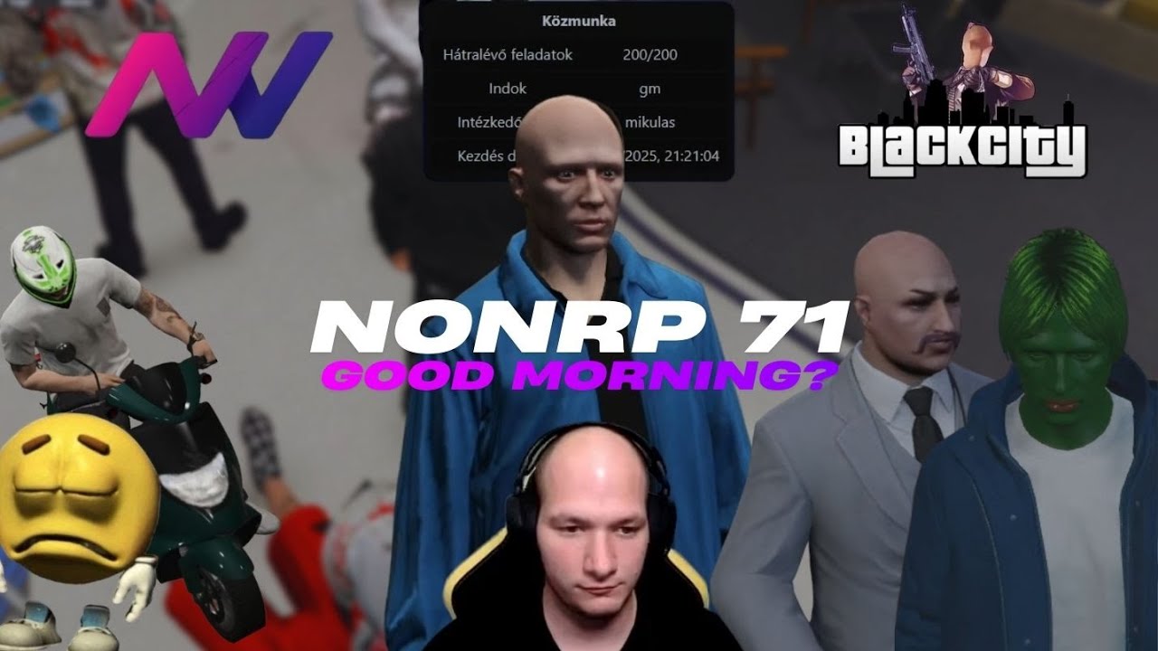 NonRP 71 | Dagadt Adminok és Rengeteg Fan |
