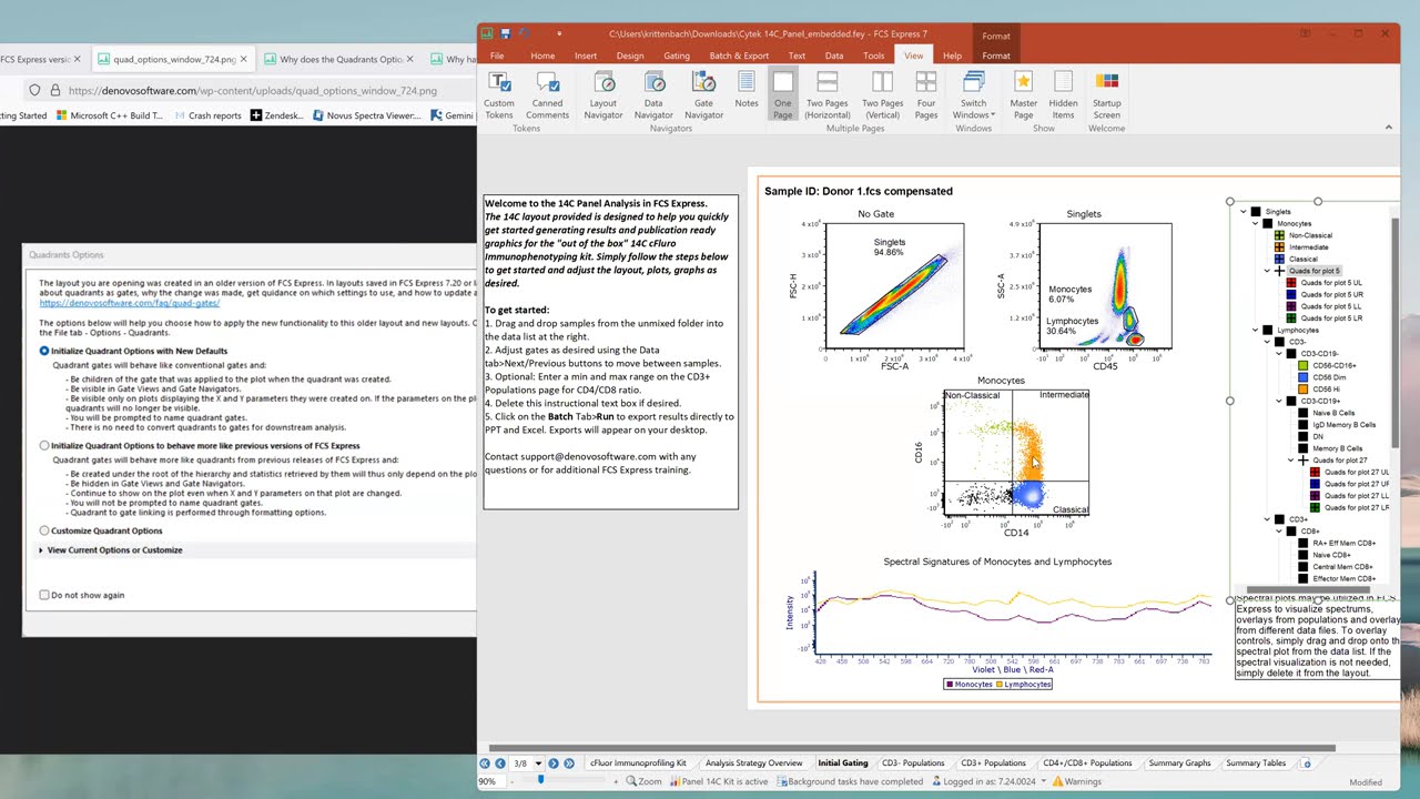 New Quadrant Gate Features in FCS Express 7