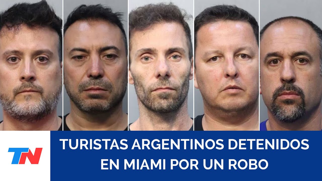 Los cinco argentinos detenidos en Miami por robar en un shopping serán deportados a la Argentina