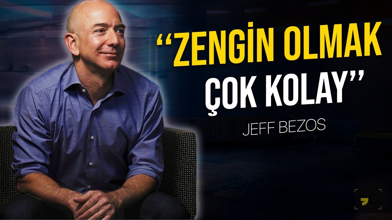 ''Bunu Anladığımda Zengin Oldum'' | Jeff Bezos'un Göz Açıcı Konuşması Hayatınızı Değiştirecek