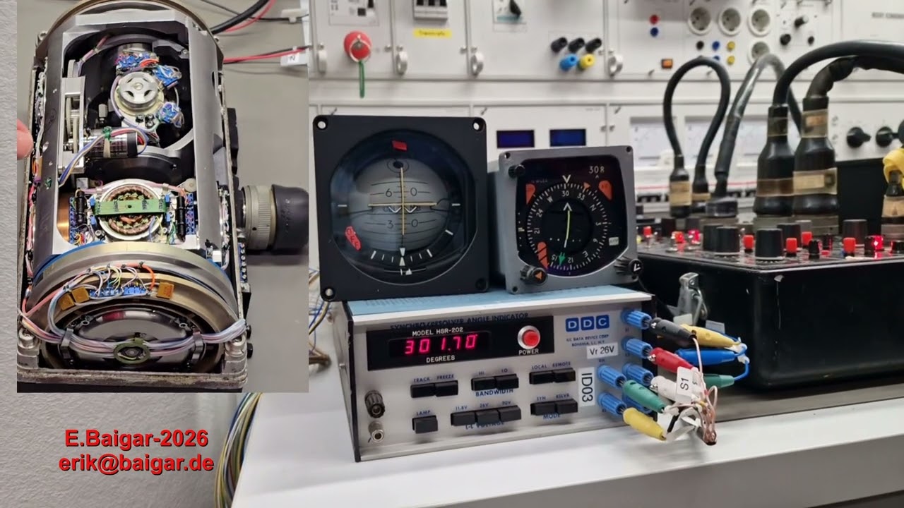 The Attitude and Heading Reference System of the Hawk T1 - a fully aerobatic gyroscope system.