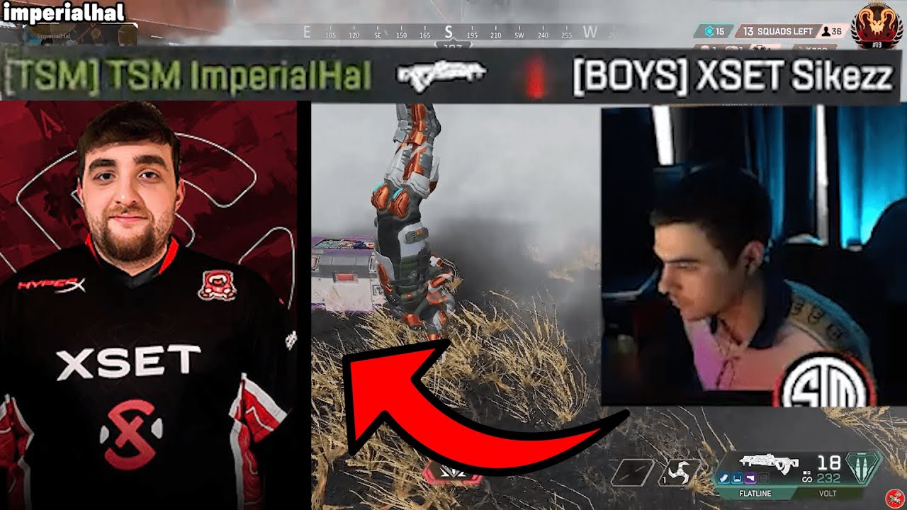 when ImperialHal decided to get personal against XSET Sikezz in ranked! 😂