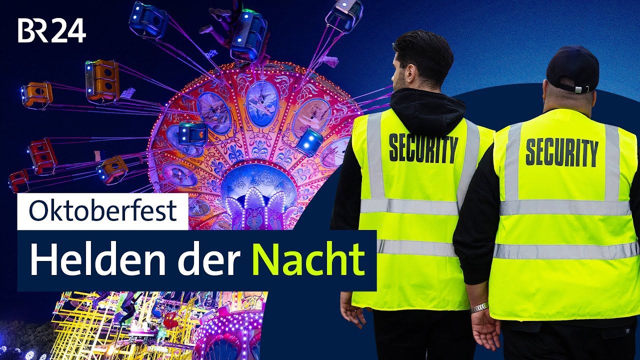 Nachtschicht auf Oktoberfest XXL: Sanitäter, Security, Müll & Musik | Abendschau Reportage | BR24