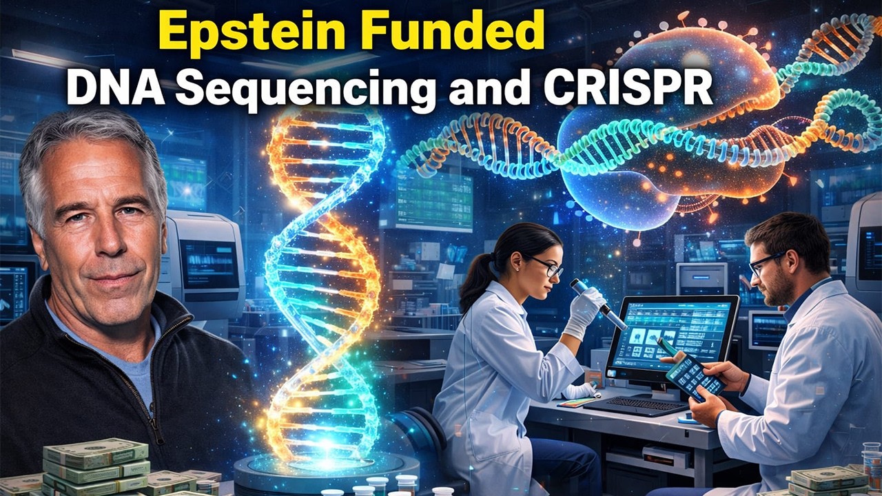 Did Epstein Fund DNA Sequencing and CRISPR? Billy Carson