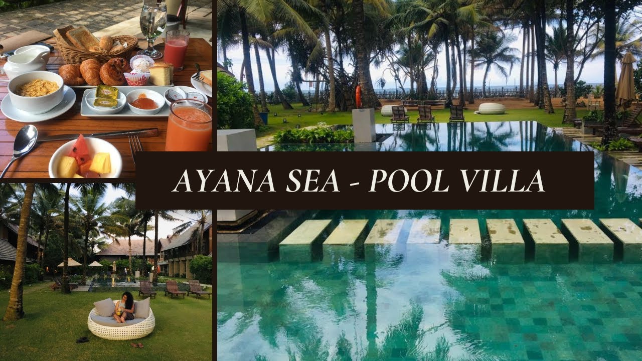 AYANA SEA - POOL VILLA (අපි හිටපු pool villa එක) #srilanka #review #poolvilla #sinhalavlogs