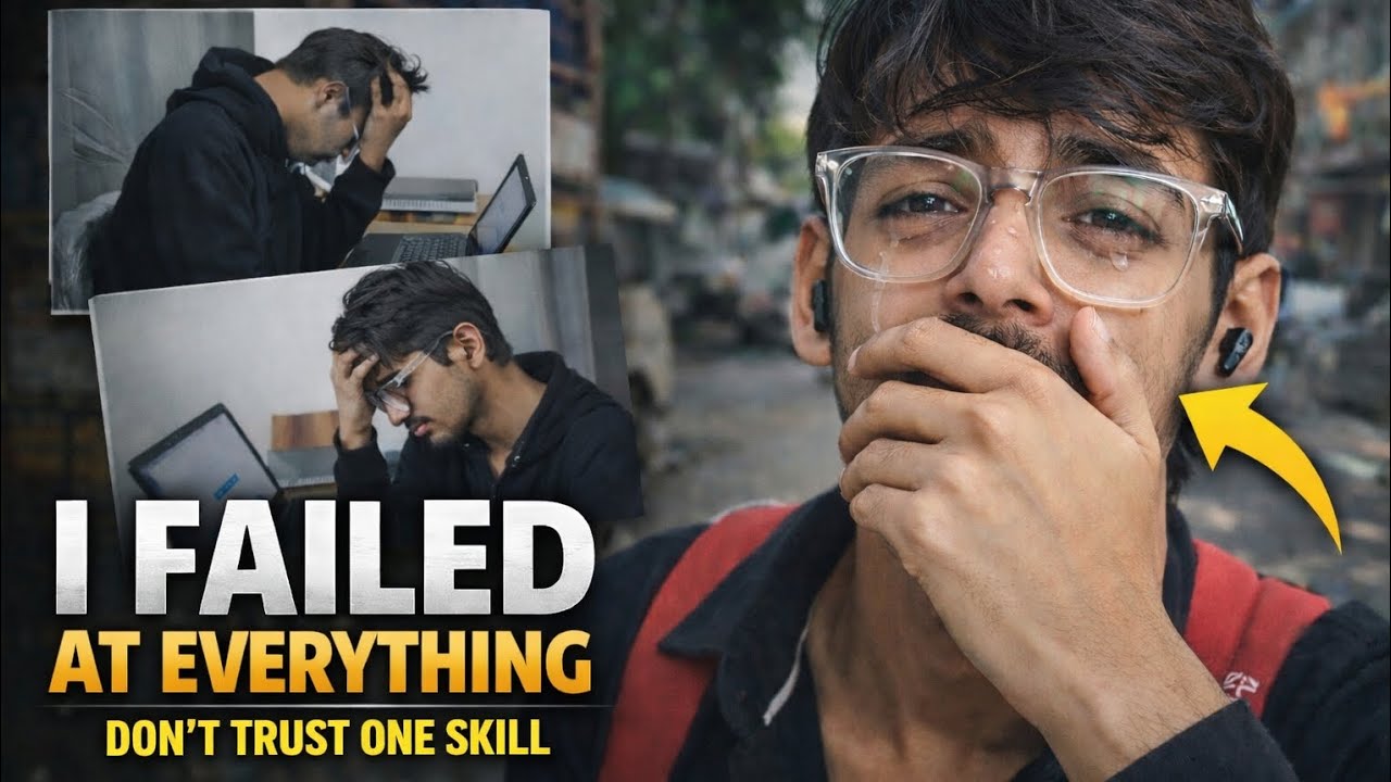 “I failed again and again — and that’s exactly why you should watch this vlog till the end.”
