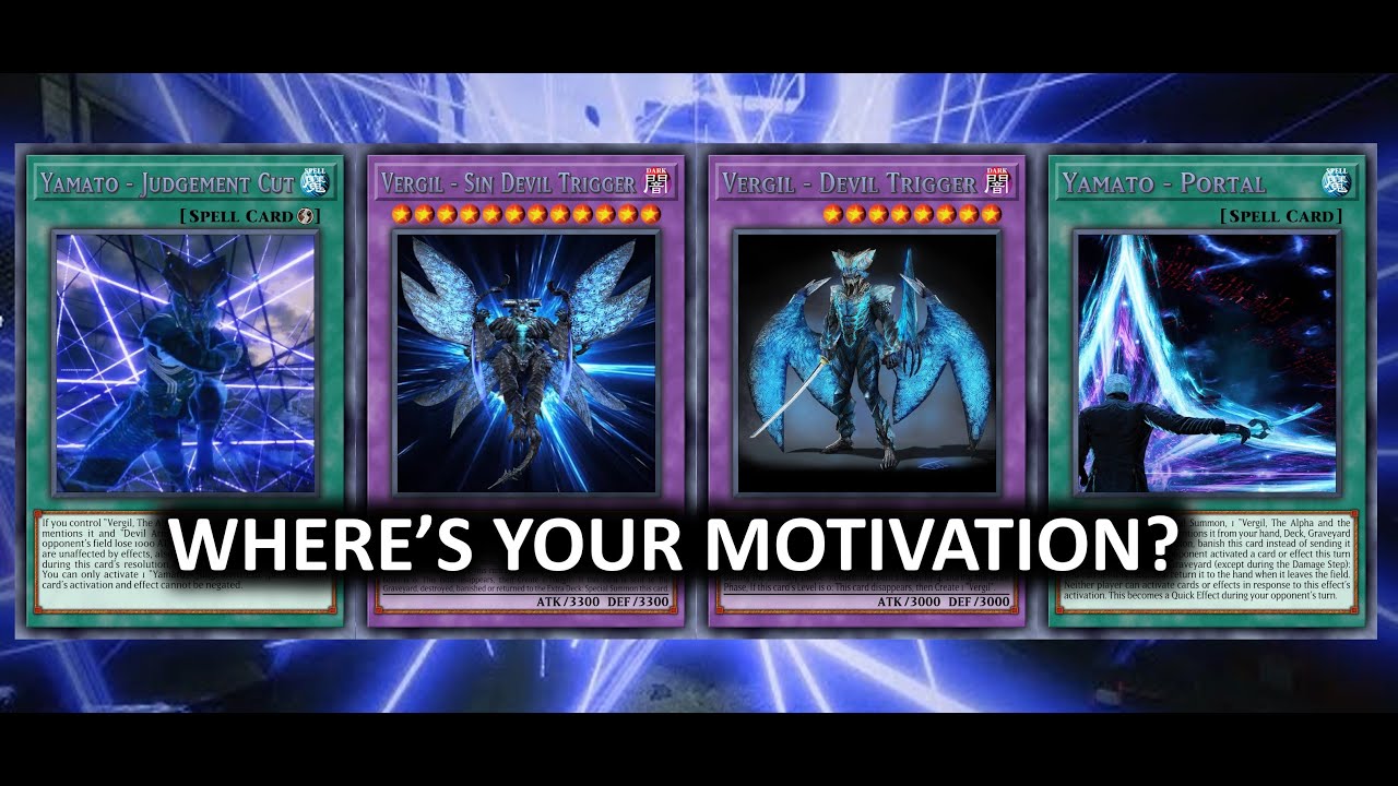 I Am The Storm That Is Approaching #devilmaycry #yugioh #edopro  #vergildevilmaycry #motivation 2025
