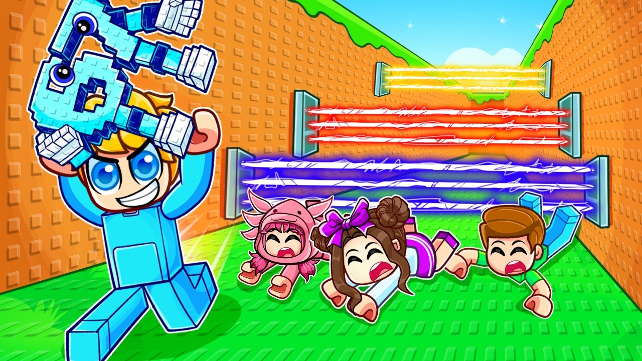 Roblox SPRINGE ÜBER LASER Für Brainrots...