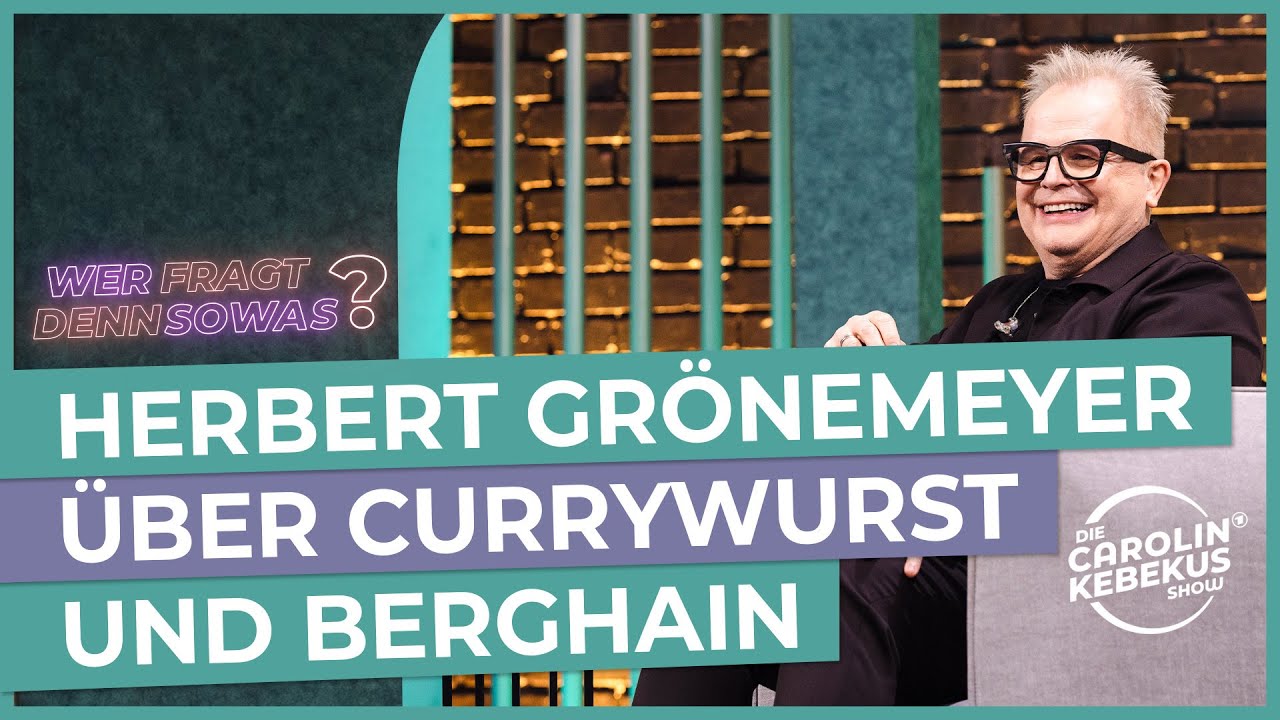 Wer fragt denn sowas? mit Herbert Grönemeyer | Die Carolin Kebekus Show