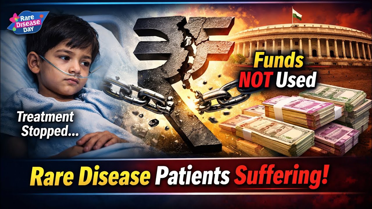 Rare Disease Crisis in India | ₹299 Crore UNUSED Funds Govt Policy Failure? GS 2 #upsc2026 #prelims