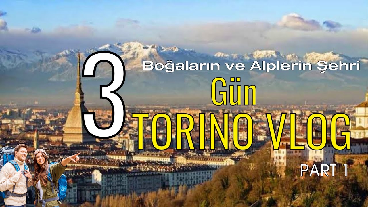 TORİNO’ya gittim !🇮🇹😍 | Part 1 | Alışveriş,Seyahat, Yeme-İçme, Tüm Detaylar