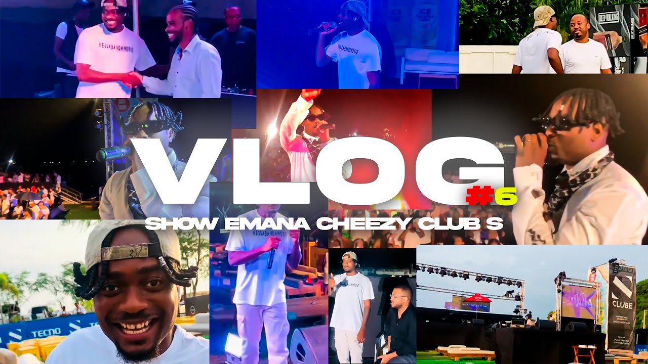 Samuel Clássico Show Emana Cheezy Club S | Vlog # 6