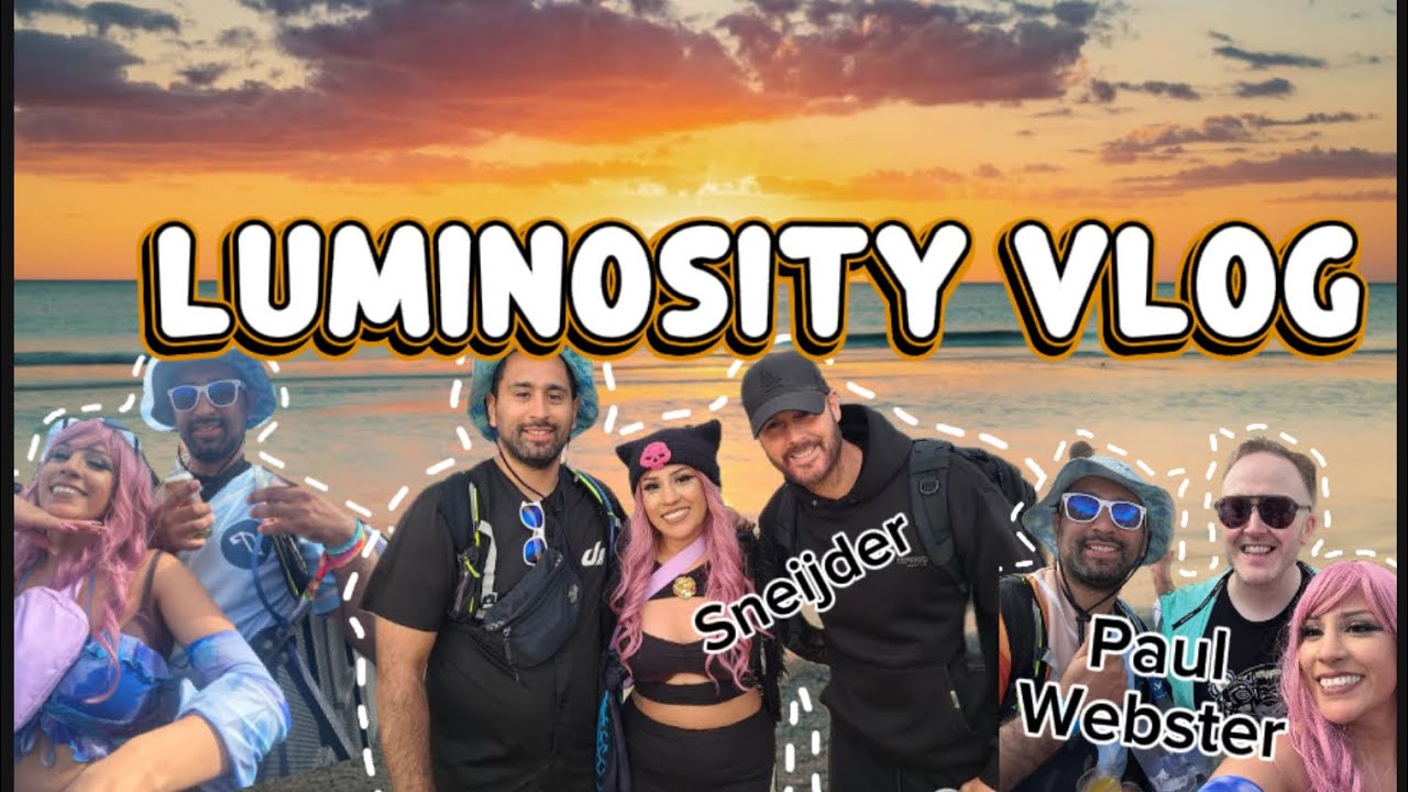 Luminosity Beach Festival vlog -PART 1-