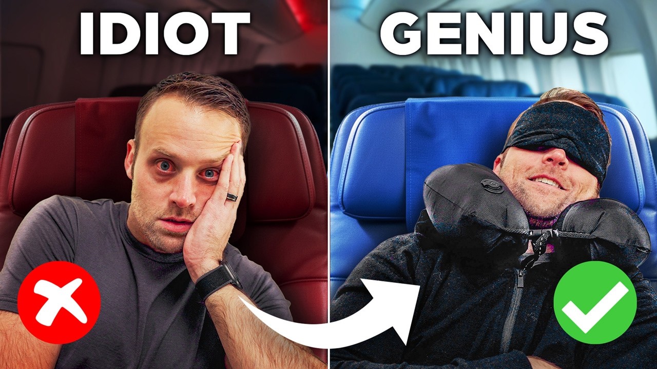 EXACTLY How to Make Long Flights Suck Less