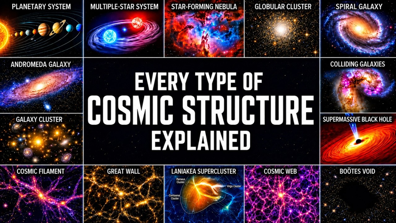 Every Type of Cosmic Structure Explained in 2 Hours