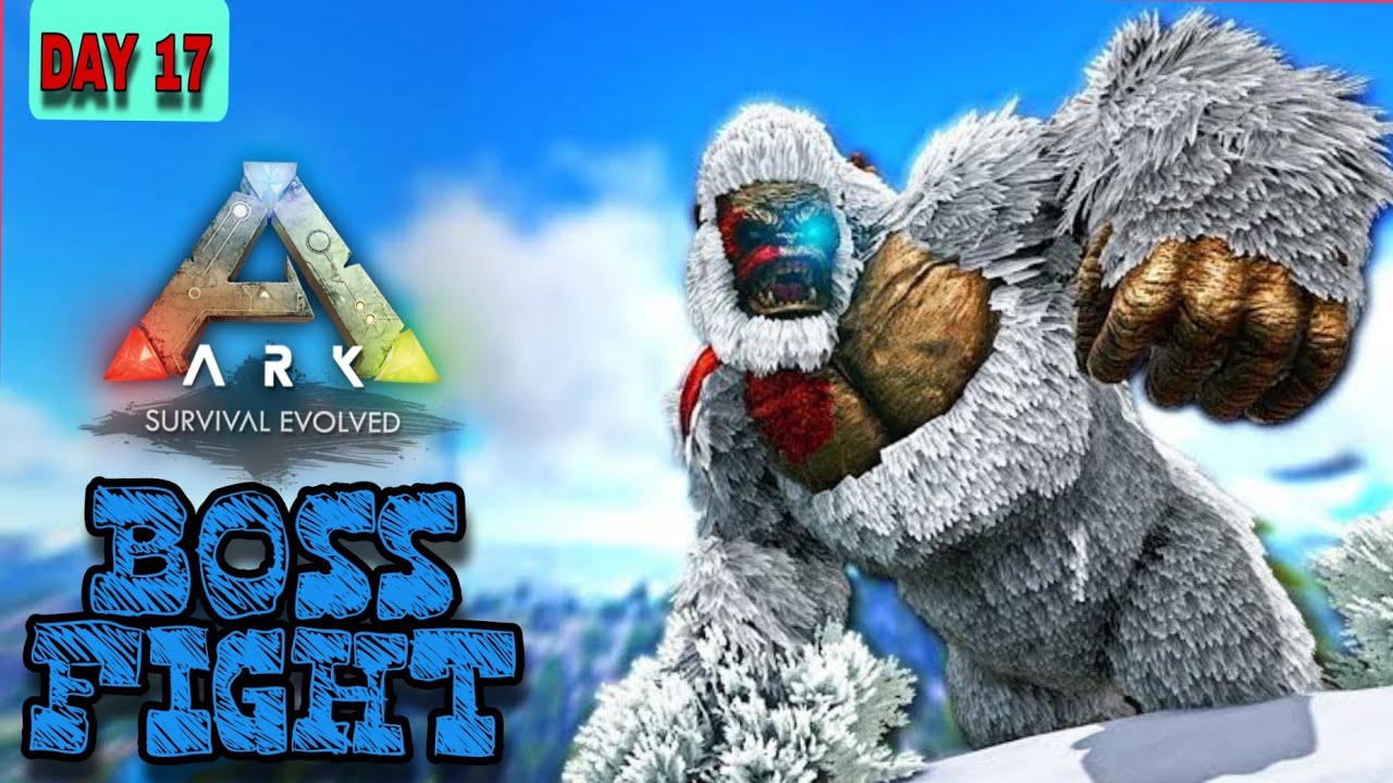 WE HAVE TO TAKE DOWN  MEGA PITHECUS BOSS BATTLE - Ultimate Ark [ Day 17- The Island]