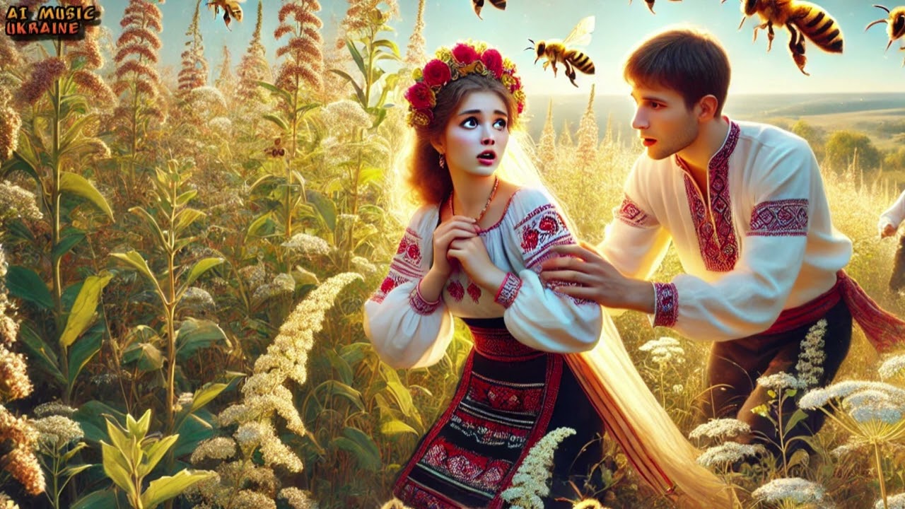 Ukrainian folk song - Золоті крилечка (Dance version, AI Cover)