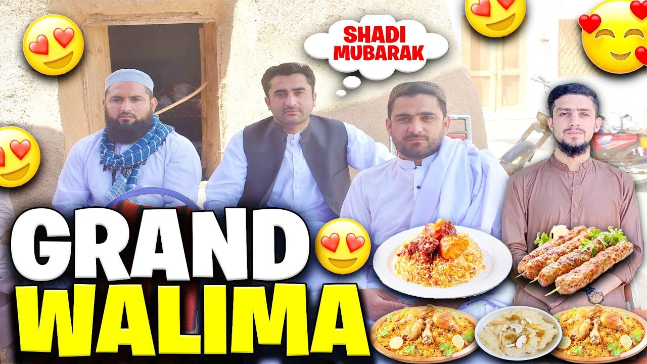 Grand Walima Ceremony 🥰 | Shadi Mubarak Sheikh Abdul Basit 😍 | Desi Style Walima 😊
