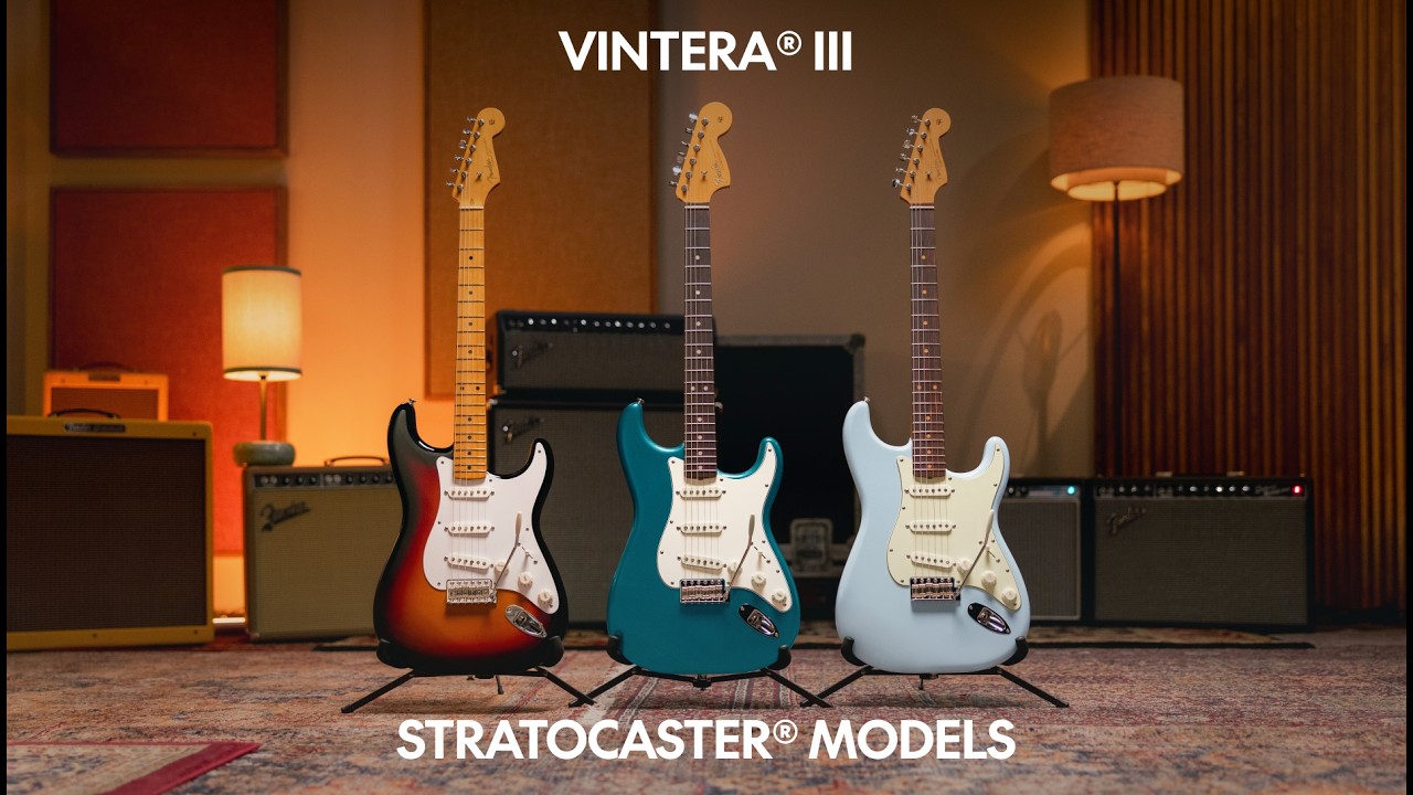 Exploring the Vintera III Stratocaster Models | Vintera III | Fender