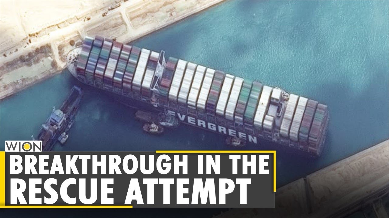 Ship blocking Suez Canal moves slightly but crisis not over yet | Egypt | Latest World English News