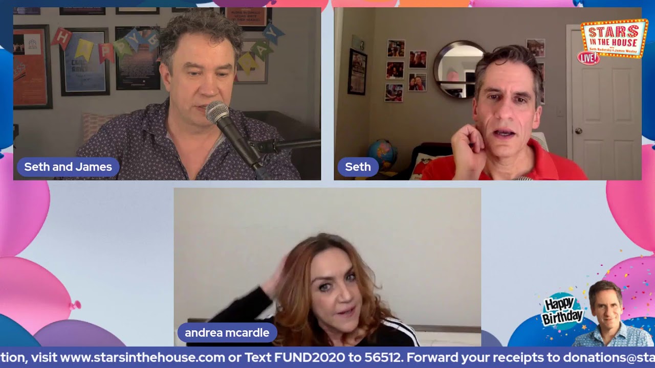 Seth's Birthday Celebration!| Stars in the House, 2/27 @ 8 PM EST