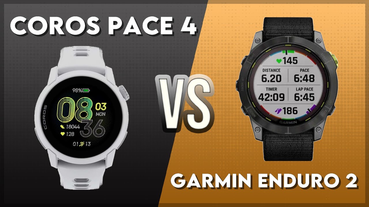 Coros Pace 4 vs Garmin Enduro 2 Comparison