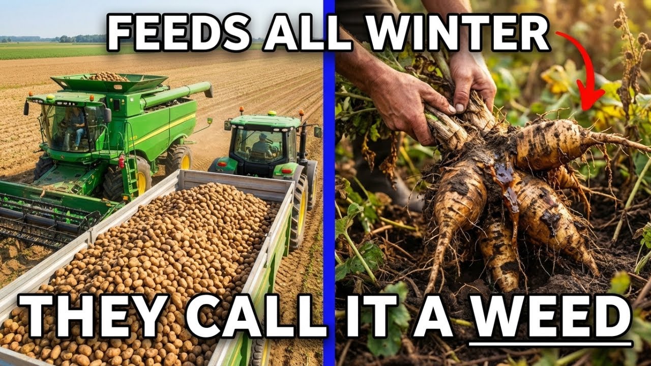 Survived 10,000 Years Underground, Feeds You All Winter... But Turns Your Hands Sticky