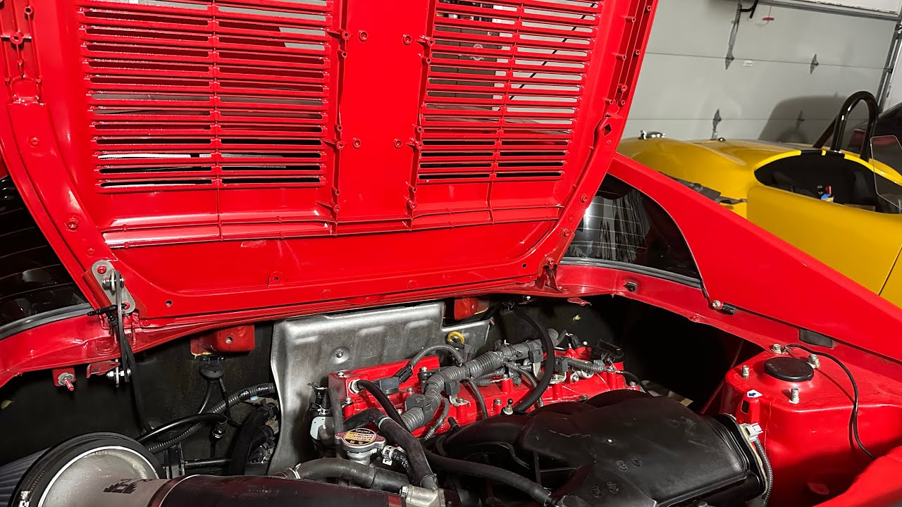 SW20 Toyota MR2 2GR V6 - Continuing to fix problems.  No more CELs, purged coolant, working fans etc