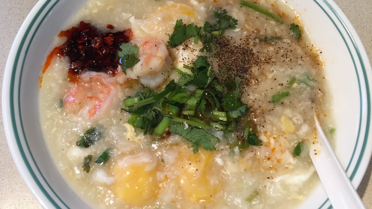 Savory Rice Porridge/ Soup