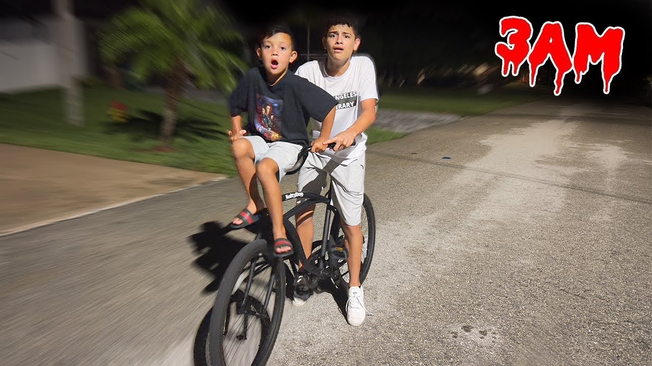Kids SNEAK Out To RIDE BIKE at 3am, They Instantly Regret It